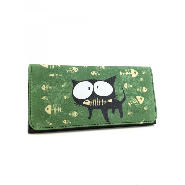 Perabags Kedi Baskılı Mıknatıslı Tütün Kesesi