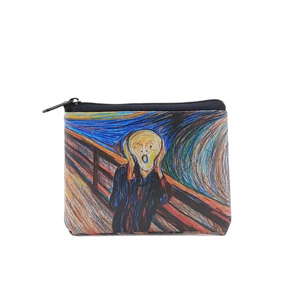 Edvard Munch Scream Baskılı Bozuk Paralık