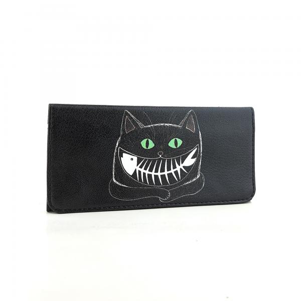 Perabags Kedi Baskılı Tütün Kesesi | Gizli Mıknatıslı & Fermuarlı